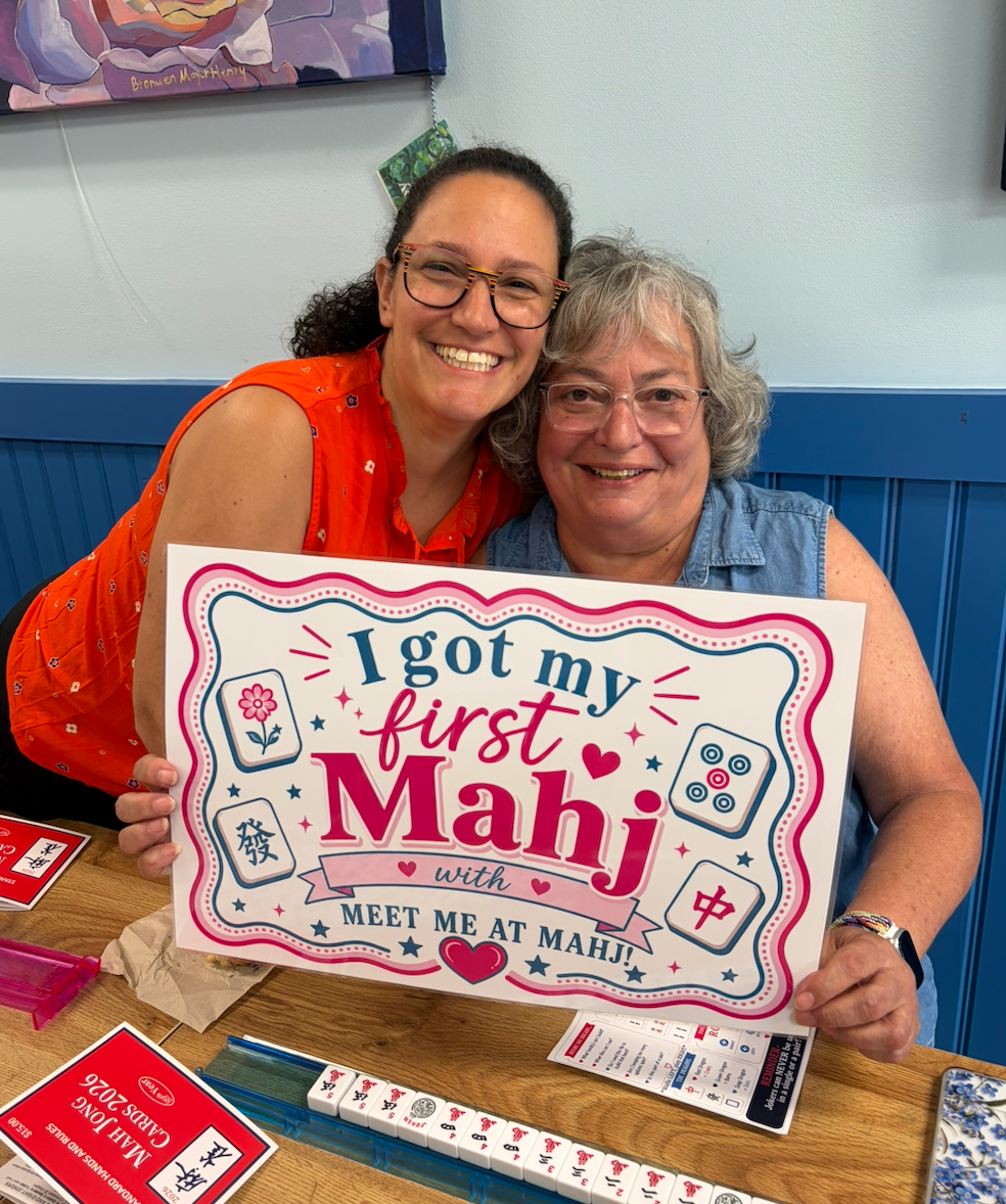 Mahjong students featured with Kara L.'s testimonial